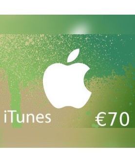 iTunes €70 Card Key GERMANY